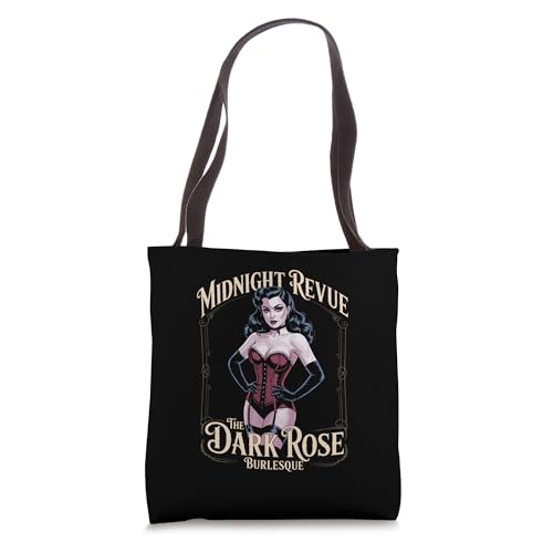 Bolso Tote Burlesque Sexy Goth Pin Up Girl miniatura 1