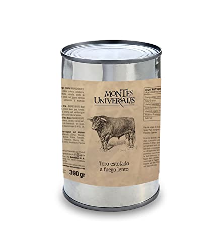 Toro estofado a fuego lento Montes Universales (390g)