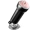 Elecitizon Hand Free Male Masturbation Cup for Male Masturbation (Black)