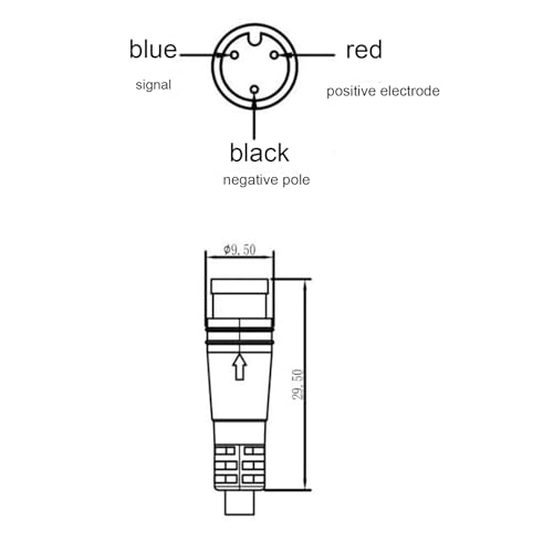 Geschwindigkeitssensor, Multifunktional, Pedalsensor, 12 Magnete Dual-Hall for Elektrofahrrad Mountainbike
