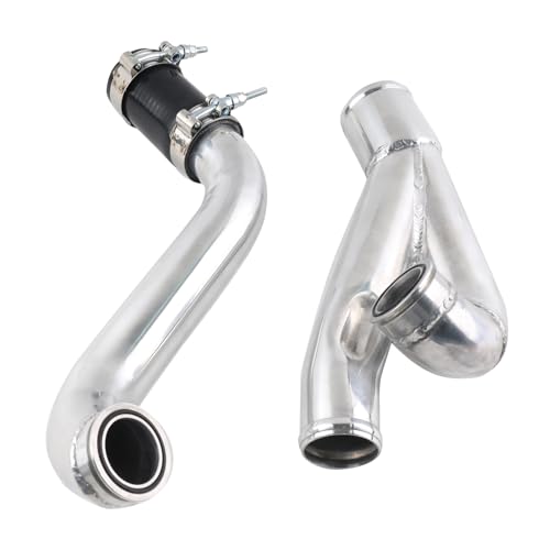 Aosuracing Aluminum Turbo Outlet Charge Pipe Kits Compatible with BMW 135i 335i 535i 1M E82 E88 E90 E92 E60 N54 3.0L