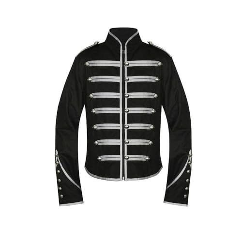 Darkrock Jacket Black Parade The Mikey Way Jacket Goth Punk Adam Ant VTG Style My Chemical Romance2
