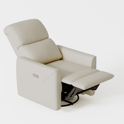 Sillón Plegable de Cuero PU Blanco miniatura 5