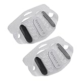 BESPORTBLE rutschfeste Eisgreifer mit Stahlstollen Verstellbare Schnee Schuhüberzüge für Herren Damen Faltbare Anti Rutsch Schuhgriffe für Wandern Laufen und Winter Outdoor