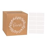 【Utilisation polyvalente】Idéal pour les mariages, les fêtes prénatales, les enterrements de vie de jeune fille, les anniversaires, les remises de diplômes, les fiançailles et plus encore pour recueillir des cartes et des vœux lors de toute réunion.