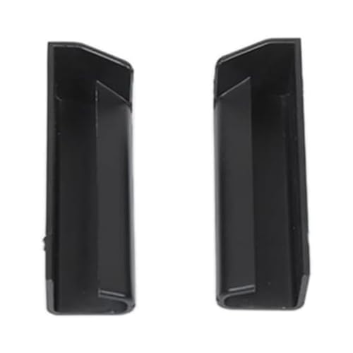 Short Rain Driverter Rain Gutter for Jeep Wrangler JL JT 4XE 2018 2019 2020 2021 2022 2023 2024 Roof Hard-Top ABS Rain Groove Diverter Exterior Accessories, Black, 2 PCs