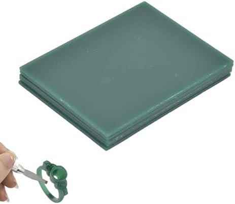 5 Fette Di Cera Per Scultura Gioielli - Cera Verde Per Modellazione E Fusione | Professional Jewelry Wax - Foto 8