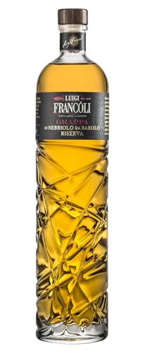 Luigi Francoli Grappa Riserva del Piemonte Sorsi di Luce Nebbiolo da Barolo Barrique 41,5% Vol. (1 x 0.7l)