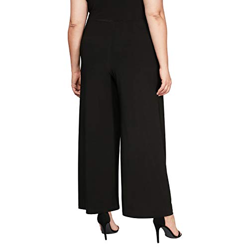 Image of Alex Evenings Womens Plus Size Straight Leg Dress Pant (Plus Petite Sizes) Dress Pants