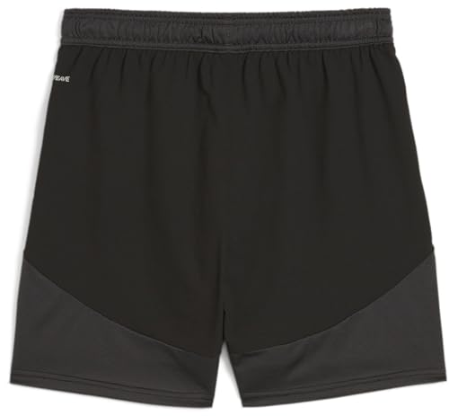PUMA - Juniors Teamfinal Shorts, Color Black/White/Flat Dark Gray, Size: X-Large2