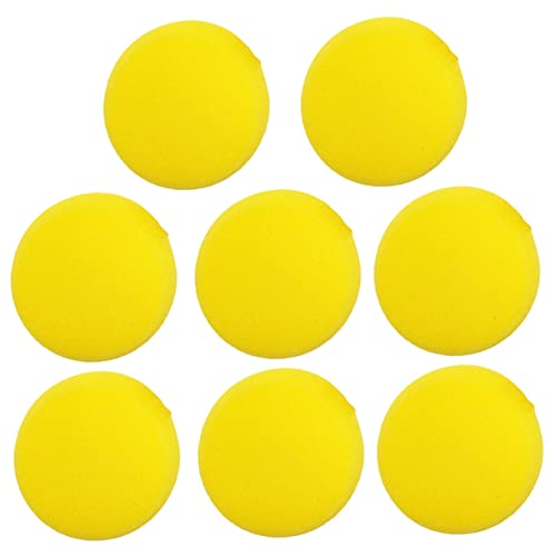 HOMSFOU 8Pcs Painting Sponge Brush Set Round Sponges for Drawing and Art Lessons Tools for