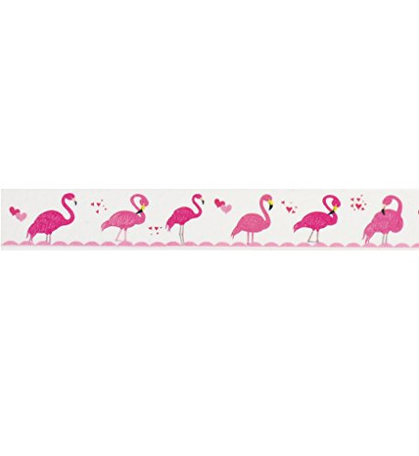 Flamingo Washi Tape (1 Roll - 9/16