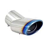 Conception de tuyau d'échappement avec embout d'échappement durable en acier inoxydable SUS304. Protégez votre pipe du soleil et de la pluie. Évitez la rouille et la déformation.