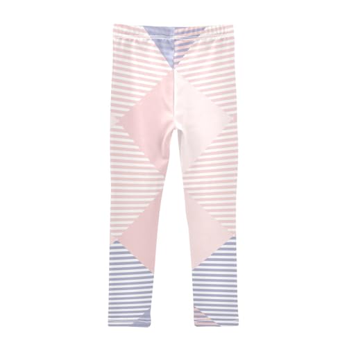 Tartan Plaid Blue Pink Girls Shorts Cotton Cartwheel Shorts Streetwear for Vacation2