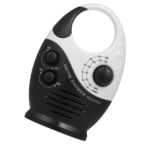 Radio AM/FM recargable y resistente al agua para garajes y talleres