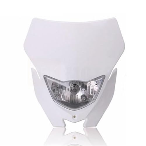 Phare moto blanc avant pour ne plus redouter la nuit en WRF