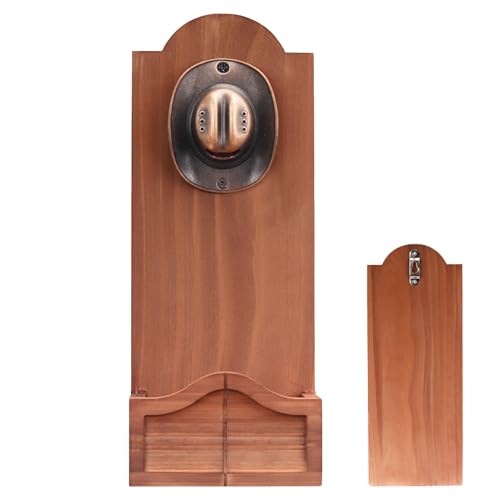 Apri Bottiglie Da Muro | Apriscatole Per Bevande In Legno Con Raccoglitore Tappi - Accessorio Decorativo Per Bar Casa Regalo Matrimonio Compleanno Festività