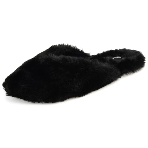 Journee Women's Faux Fur Sundown Slippers