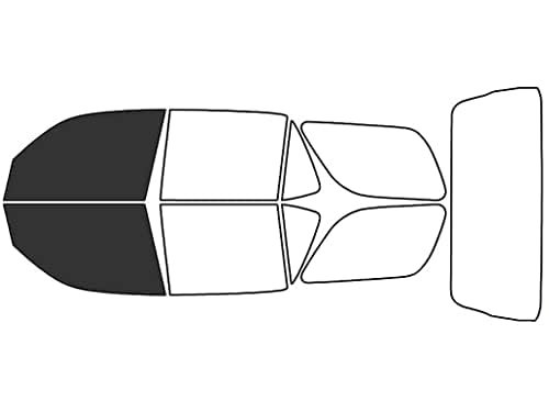 Rvinyl Window Tint Kit Compatible with Toyota Sequoia 2001-2007 - Front Precut Kit - 20%