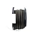 Black Polyolefin 2:1 Heat Shrink Tubing Wire Sleeving 1/4