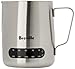 Breville The Temp Control Milk Jug Temperature Control Jug, Silver, BES003 Breville The Temp Control Milk Jug Temperature Control Jug, Silver, BES003