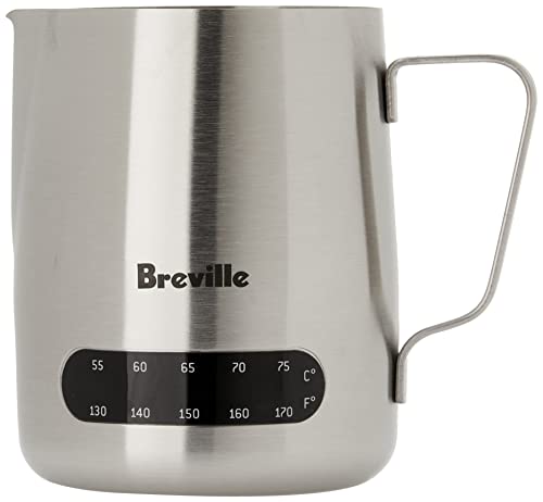 Breville the Temperature Control Milk Jug, Silver, BES003