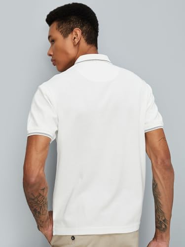 Image of Max Men Regular Fit Solid Polo T-Shirt