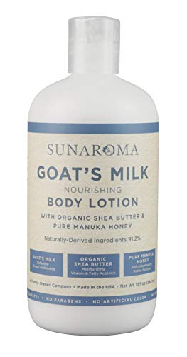 Sunaroma Lotion Body 13 Ounce Goat's Milk (384ml)