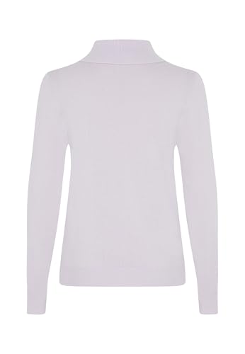 Image of Style & Republic Women's 100% Cashmere Slim Turtleneck Pullover Sweater