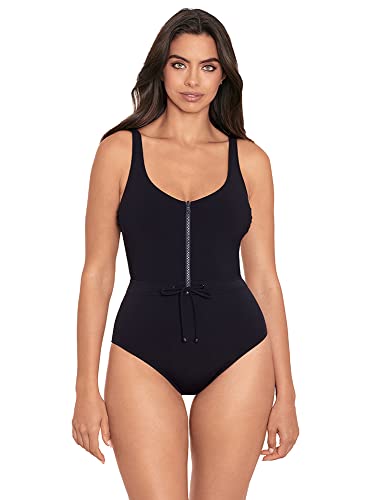 Skinny Dippers Jippa Zip Lock Soft Cup Zipper Front One Piece