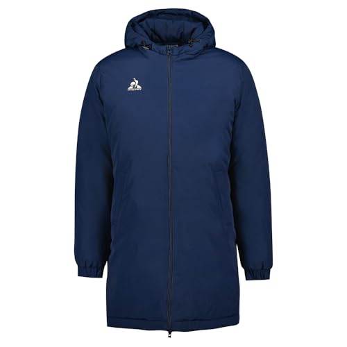 Le Coq Sportif - Training Parka de Banc Club N°1 m - Homme Hiver Chaude Longue Imperméable Doublée Rembourrée Polyamide Sport Travail - Taille XL - Couleur...
