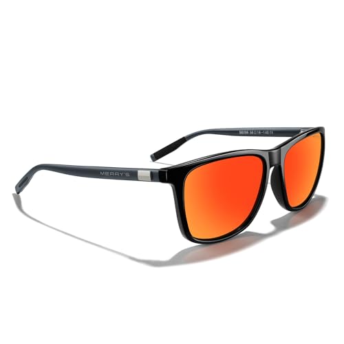 Image of MERRY'S Unisex Polarized Aluminum Sunglasses Vintage Sun Glasses For Men /Women S8286