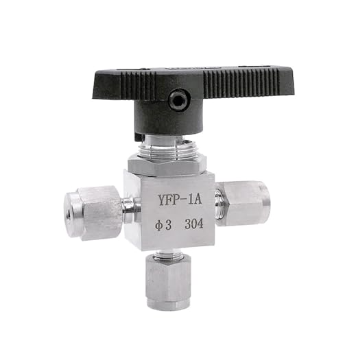 Vanne à boisseau sphérique en inox 304 pour tube compression 16mm - 5