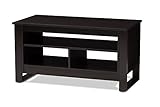 Baxton Studio Schandau Coffee Table, Wenge Dark Brown