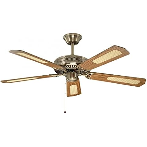 Fantasia Classic 52in Ceiling Fan in Antique Brass Cover