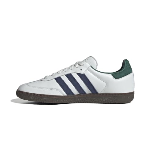 Image of adidas Samba OG Men's Sneaker, Core Black /Cloud White /Collegiate Green, Size 9.5