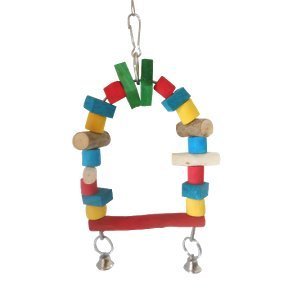 KSK Bird Swing Cage Accessories Bird Swings for Cockatiels Bird Swing for Parakeets Small Medium Pet Bird Lovebird Budgie Handmade Wooden Blocks Bird Toys cage Accessories Small (B00X7D6LN2) Amazon Price History, Amazon Price Tracker