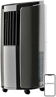 LEXENT 6-in-1 Heat Pump Portable Air Conditioner 12000 BTU - Smart Home WiFi Compatible - 24 Hour Timer - Energy Efficient A+ (Heating), A (Cooling) - R290-53-65 dB - For Room Upto 400 sq ft
