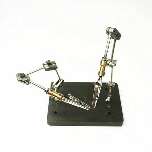 Stop Motion Animation Stabilizer Specimen Material Shooting Fixture Load 1000G Double Arms Holder with Stainless Steel Base