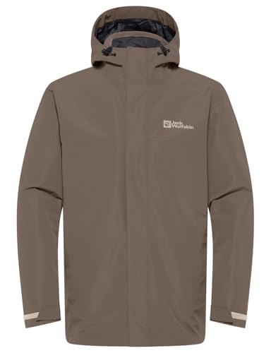 Jack Wolfskin Herren Altenberg 3in1 Jkt M, Cold Coffee, XXL EU