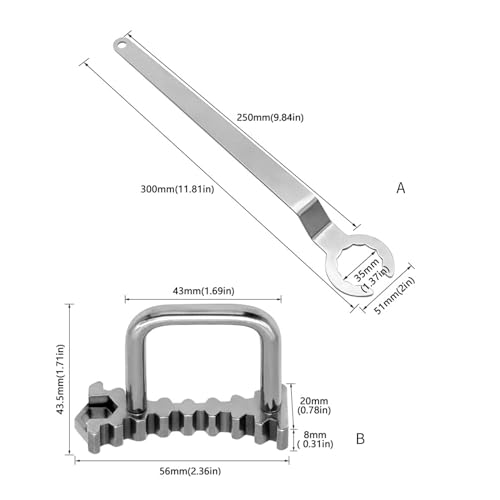 Outil de synchronisation arbre à cames EA211 en acier pour distribution 1.6L - 4