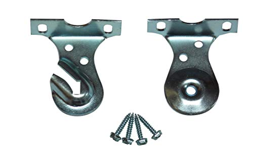 Shade Doctor of Maine 1 Pair Roller Window Shade Ceiling Mount Brackets from