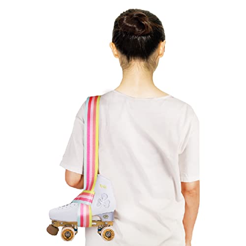 Image of Roller Skate Leash Adjustable Snowboard Boots Carrier Strap Fashionable Skate Transport Strap Resuable Shoulder Sling Leash for Ice Skates