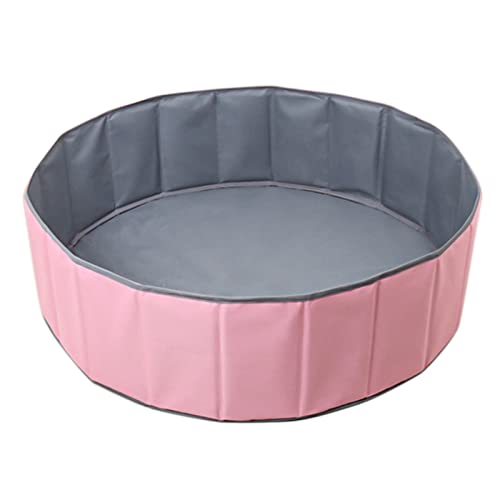 Savieva Piscina de pelotas plegable para bebés y perros, piscina redonda de 80/100/120 cm,...