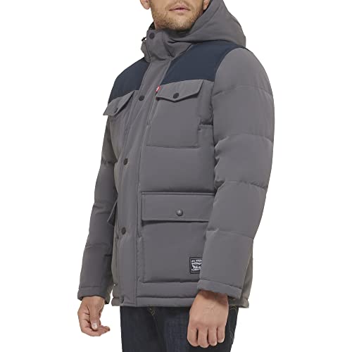 Image of Levi's Men's Arctic Cloth Quilted Performance Parka