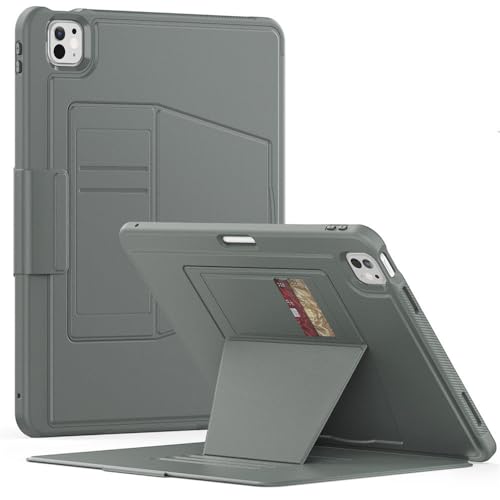 iPad Pro 13 M5 2025�p�P�[�X Pro11 M4 2024�p iPad Air 13 11�p iPad mini 7 6�p �P�[�X���U�[�A�O���[�AiPad Pro 13 2024 M4�p