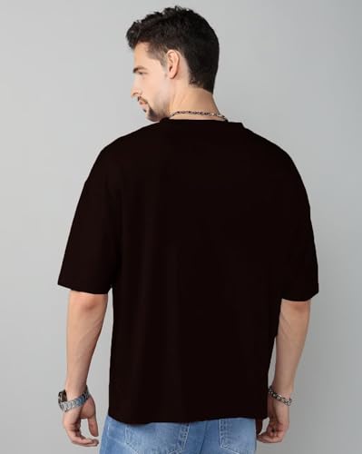 Image of Men's Oversized Batman T-Shirt - Cotton Half Sleeve Graphic Tee | Superhero Printed Casual T-Shirt for Men