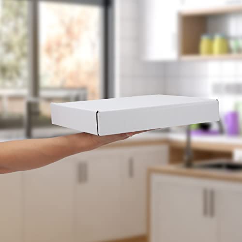 Boîte d'expédition pour petite entreprise en carton ondulé blanc - 9