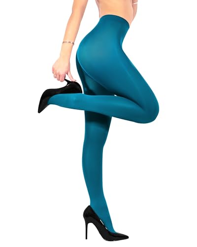 Image of sofsy 10-Year Hosiery Craftsmanship - Italian 40 Den Run Resistant Opaque Tights for Women | High-Waist, Reinforced Toe