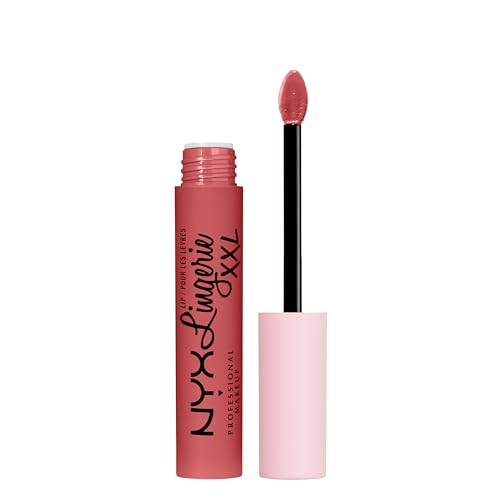 NYX PROFESSIONAL MAKEUP Lip Lingerie XXL Matte Liquid Lipstick - Xxpose Me (Peach Pink)